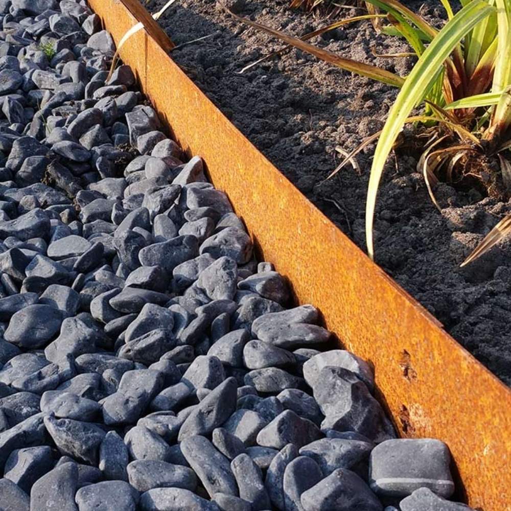 Corten Steel Garden Edge 100 mm (per metre)